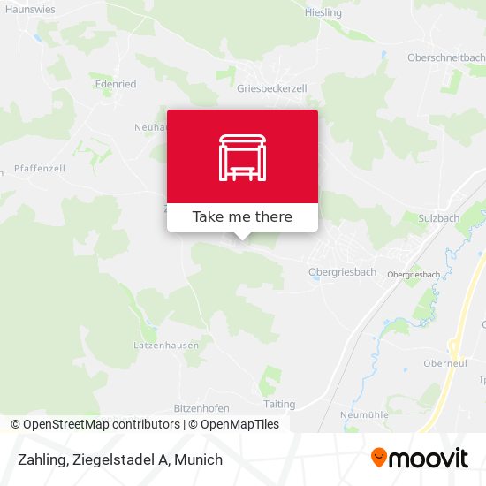 Карта Zahling, Ziegelstadel A