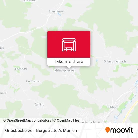 Карта Griesbeckerzell, Burgstraße A
