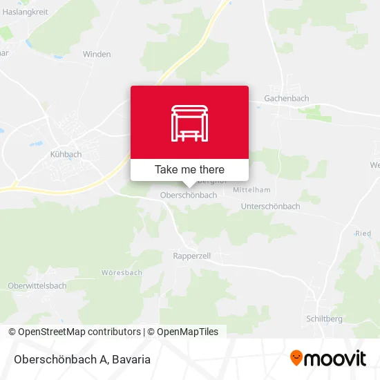 Карта Oberschönbach A