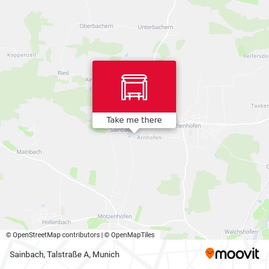 Sainbach, Talstraße A map