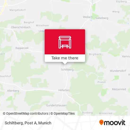 Карта Schiltberg, Post A
