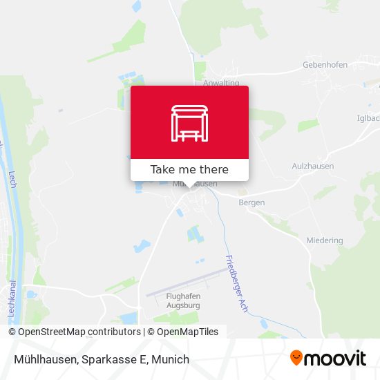 Карта Mühlhausen, Sparkasse E