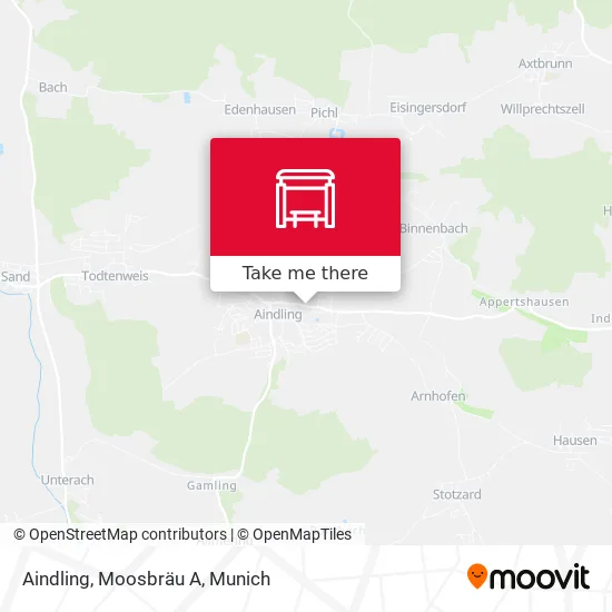 Карта Aindling, Moosbräu A