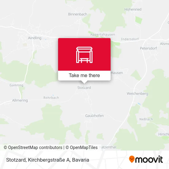 Карта Stotzard, Kirchbergstraße A