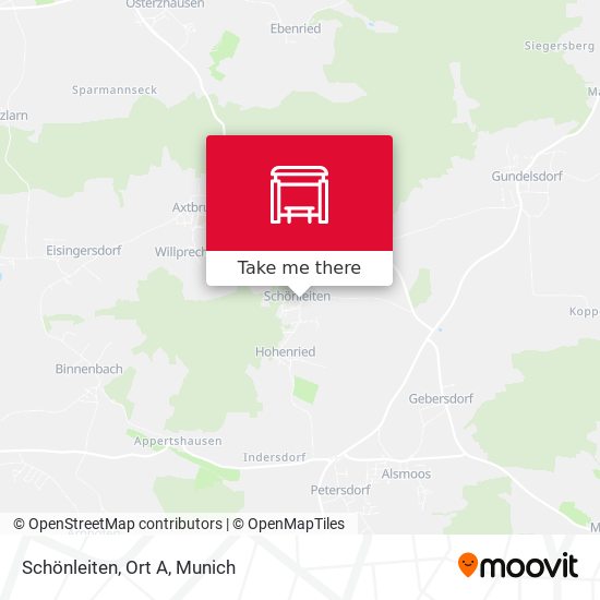 Schönleiten, Ort A map