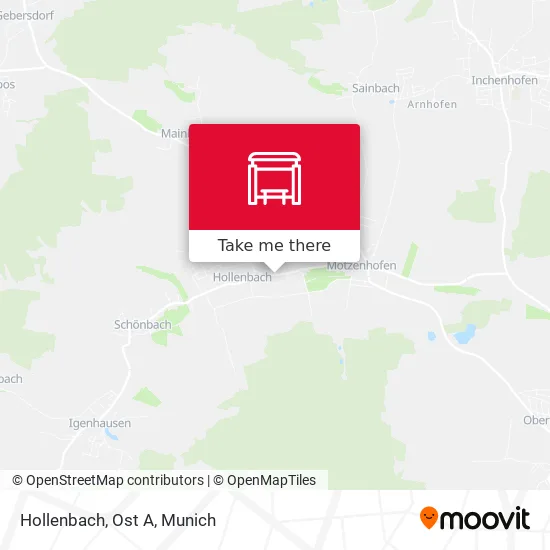 Карта Hollenbach, Ost A