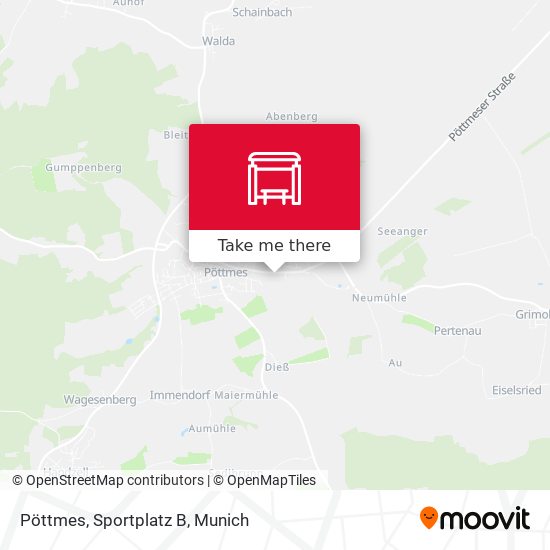 Pöttmes, Sportplatz B map