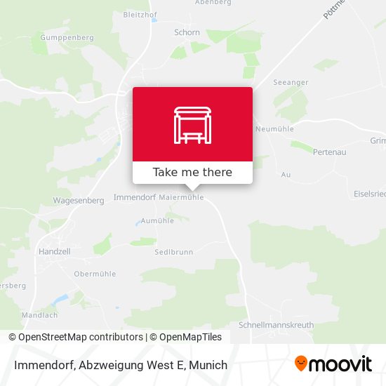 Immendorf, Abzweigung West E map