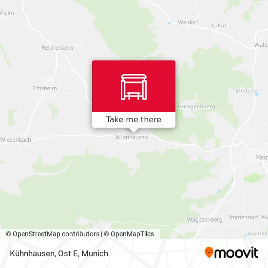 Карта Kühnhausen, Ost E