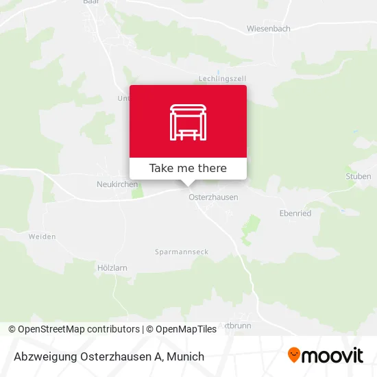 Карта Abzweigung Osterzhausen A
