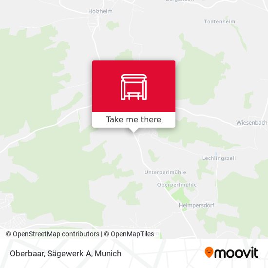 Oberbaar, Sägewerk A map