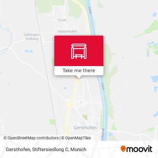 Gersthofen, Stiftersiedlung C map