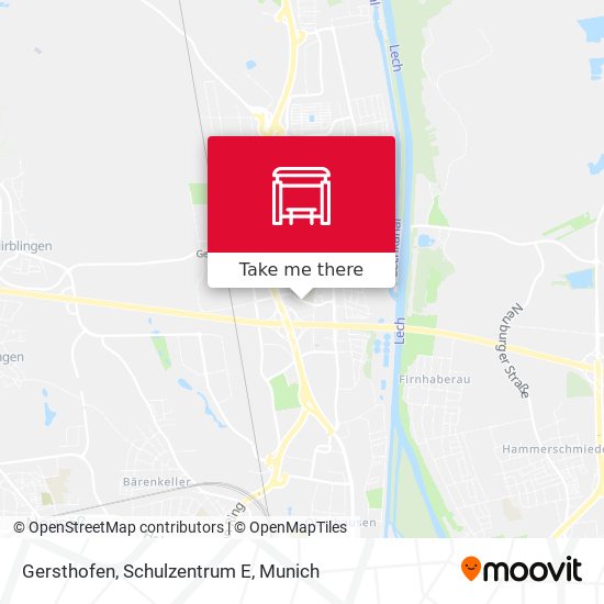 Gersthofen, Schulzentrum E map