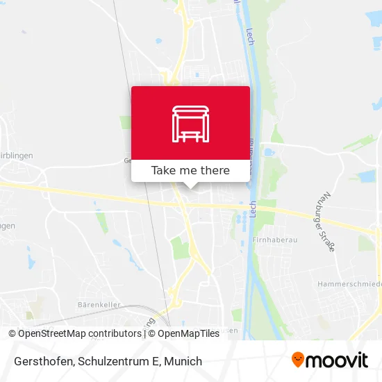 Карта Gersthofen, Schulzentrum E