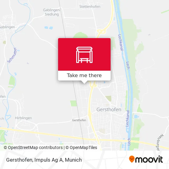 Карта Gersthofen, Impuls Ag A