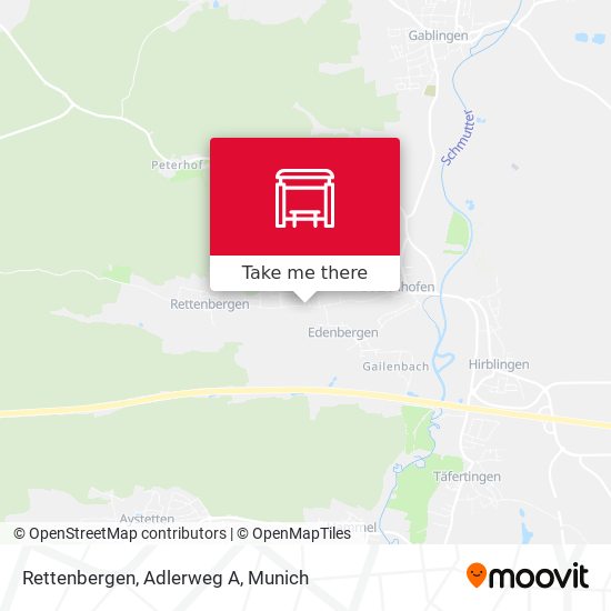 Rettenbergen, Adlerweg A map