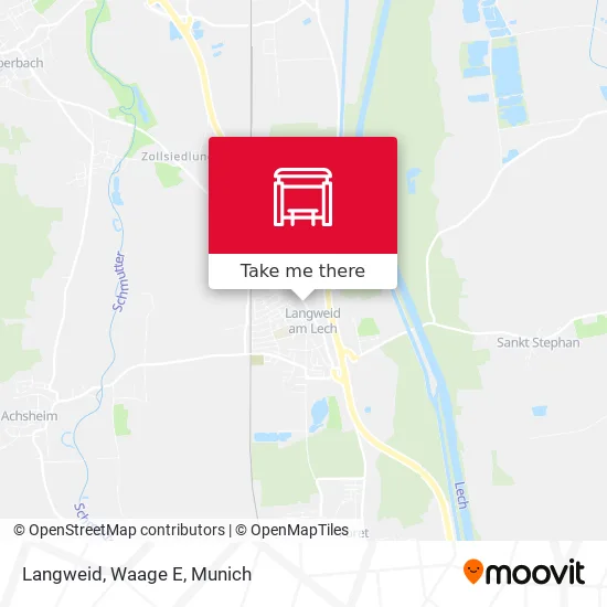 Карта Langweid, Waage E