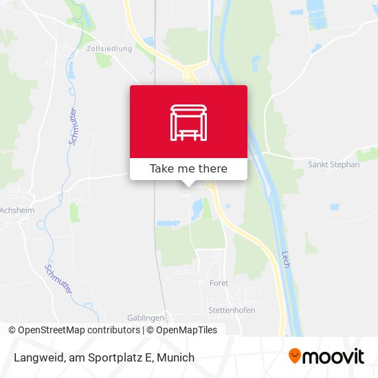 Langweid, am Sportplatz E map