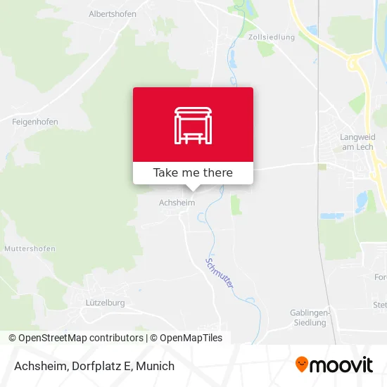 Achsheim, Dorfplatz E map