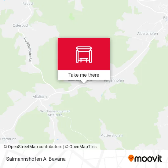 Карта Salmannshofen A