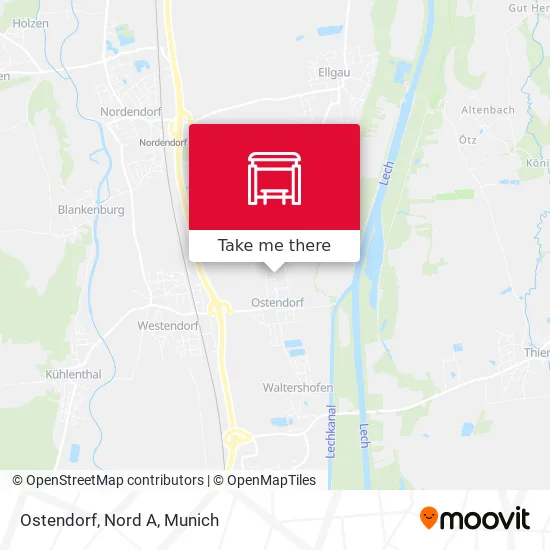 Карта Ostendorf, Nord A