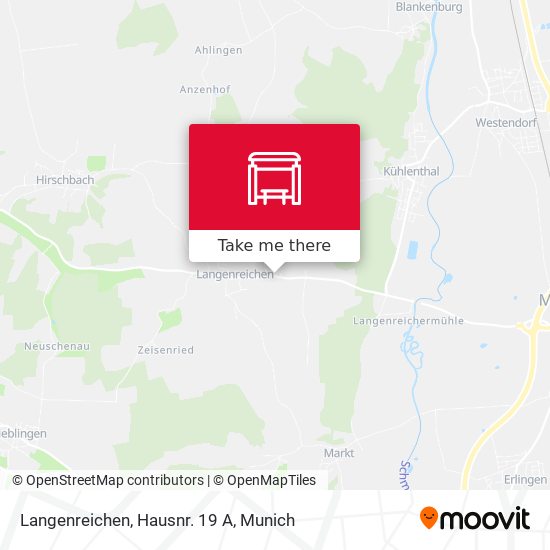 Langenreichen, Hausnr. 19 A map