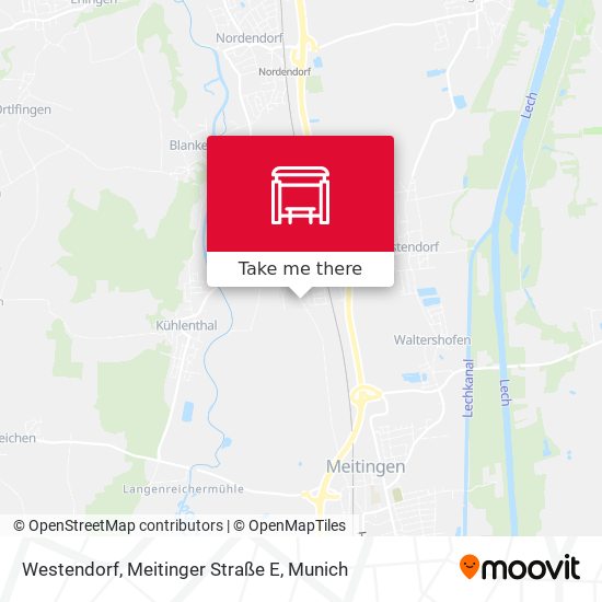 Westendorf, Meitinger Straße E map