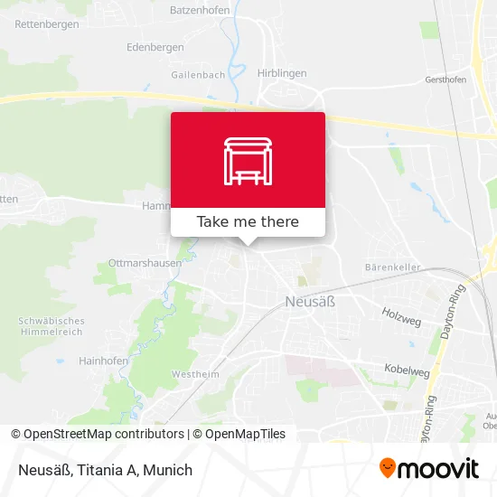 Карта Neusäß, Titania A