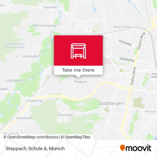 Карта Steppach, Schule A