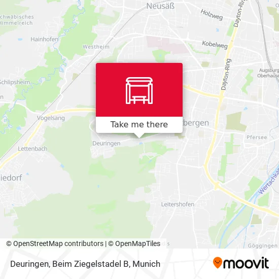 Карта Deuringen, Beim Ziegelstadel B