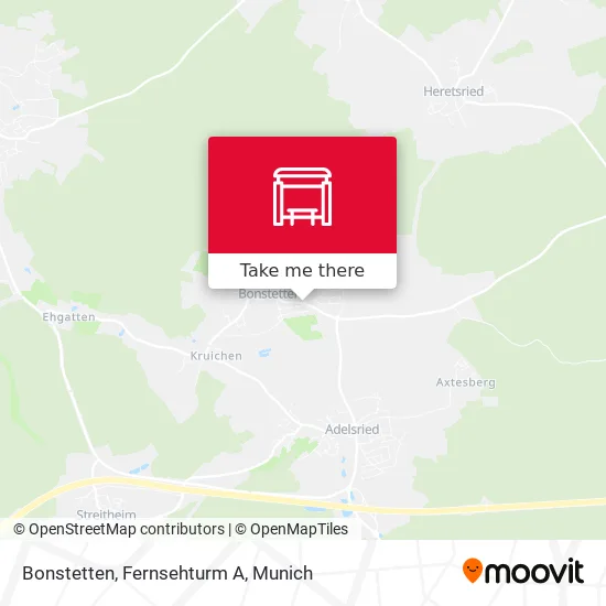 Карта Bonstetten, Fernsehturm A