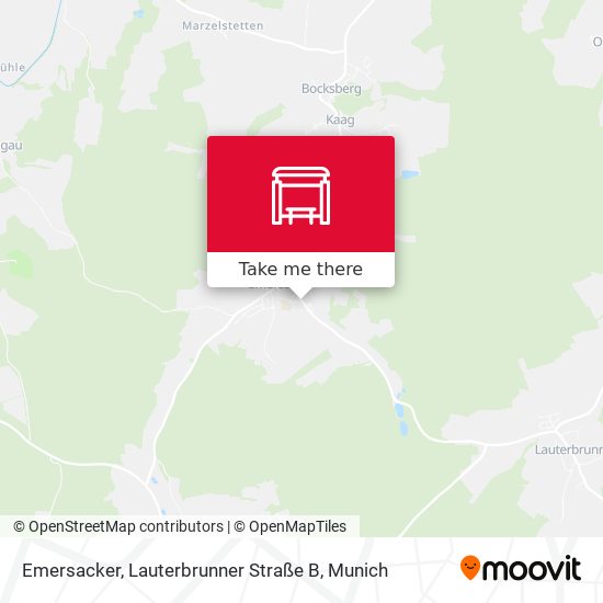 Карта Emersacker, Lauterbrunner Straße B