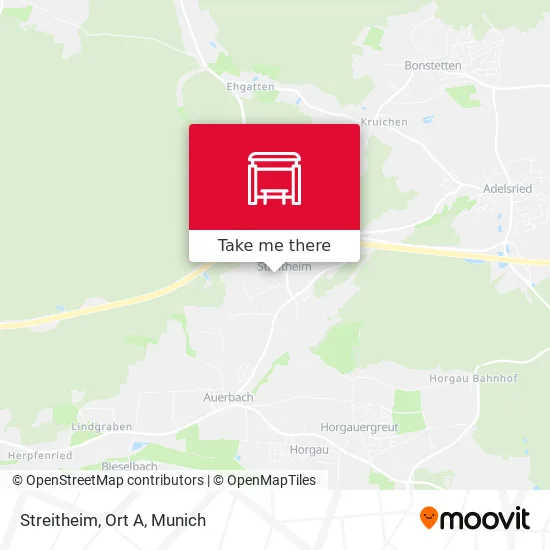 Карта Streitheim, Ort A