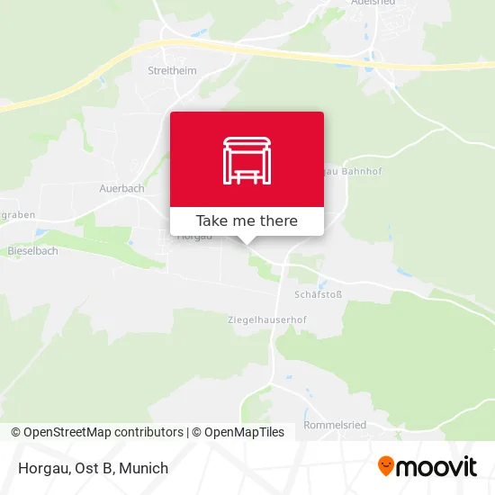 Карта Horgau, Ost B