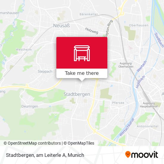 Stadtbergen, am Leiterle A map
