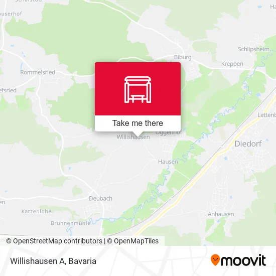 Карта Willishausen A