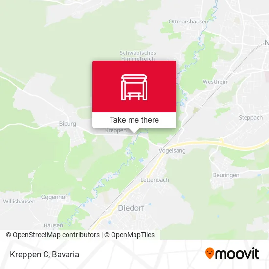 Карта Kreppen C