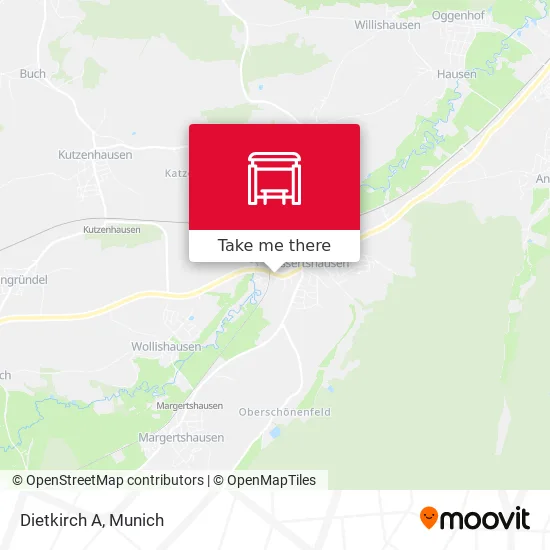 Карта Dietkirch A