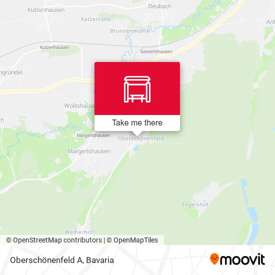 Карта Oberschönenfeld A