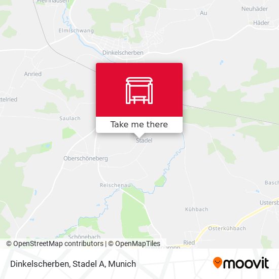 Карта Dinkelscherben, Stadel A