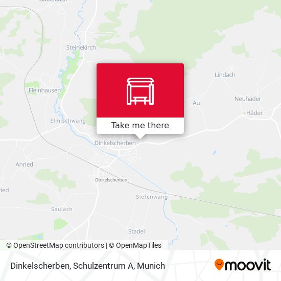 Dinkelscherben, Schulzentrum A map