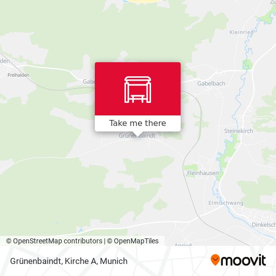 Grünenbaindt, Kirche A map