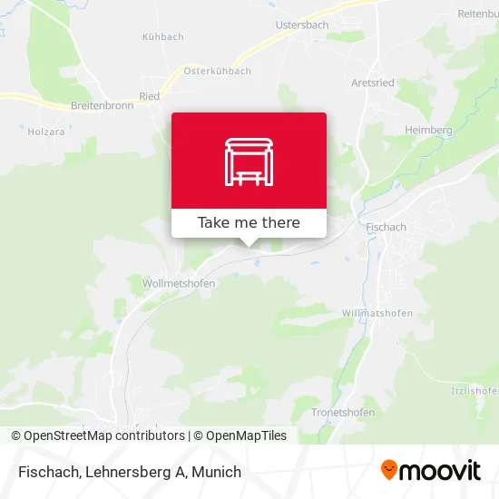 Карта Fischach, Lehnersberg A