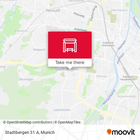 Stadtbergen 31 A map