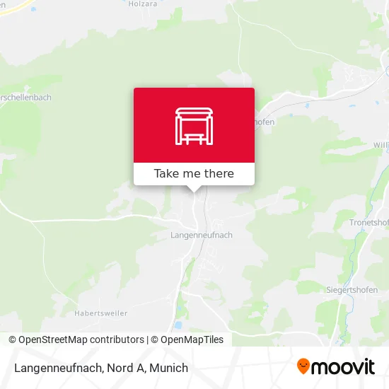 Карта Langenneufnach, Nord A
