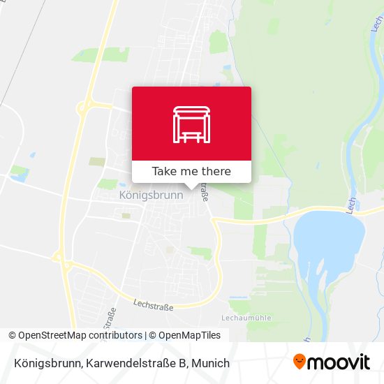 Königsbrunn, Karwendelstraße B map