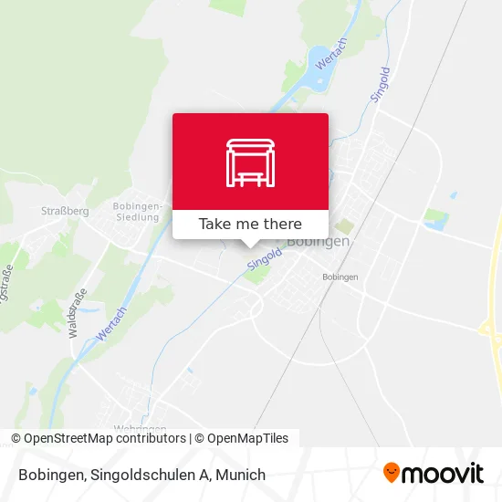 Карта Bobingen, Singoldschulen A