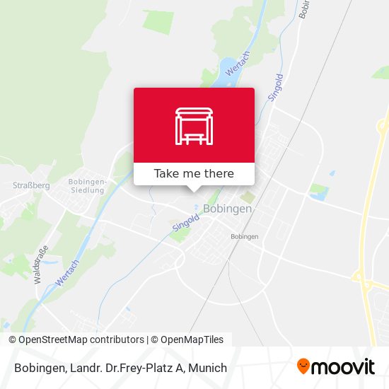 Bobingen, Landr. Dr.Frey-Platz A map