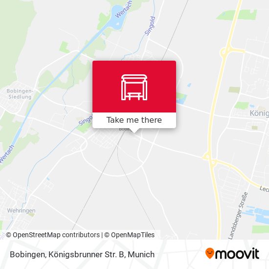 Bobingen, Königsbrunner Str. B map