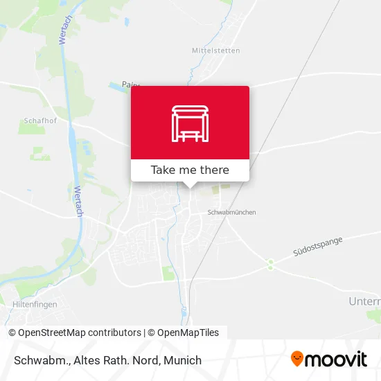 Карта Schwabm., Altes Rath. Nord